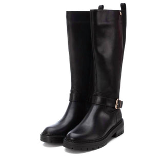 Xti - Botas de cano alto femininas para motociclista