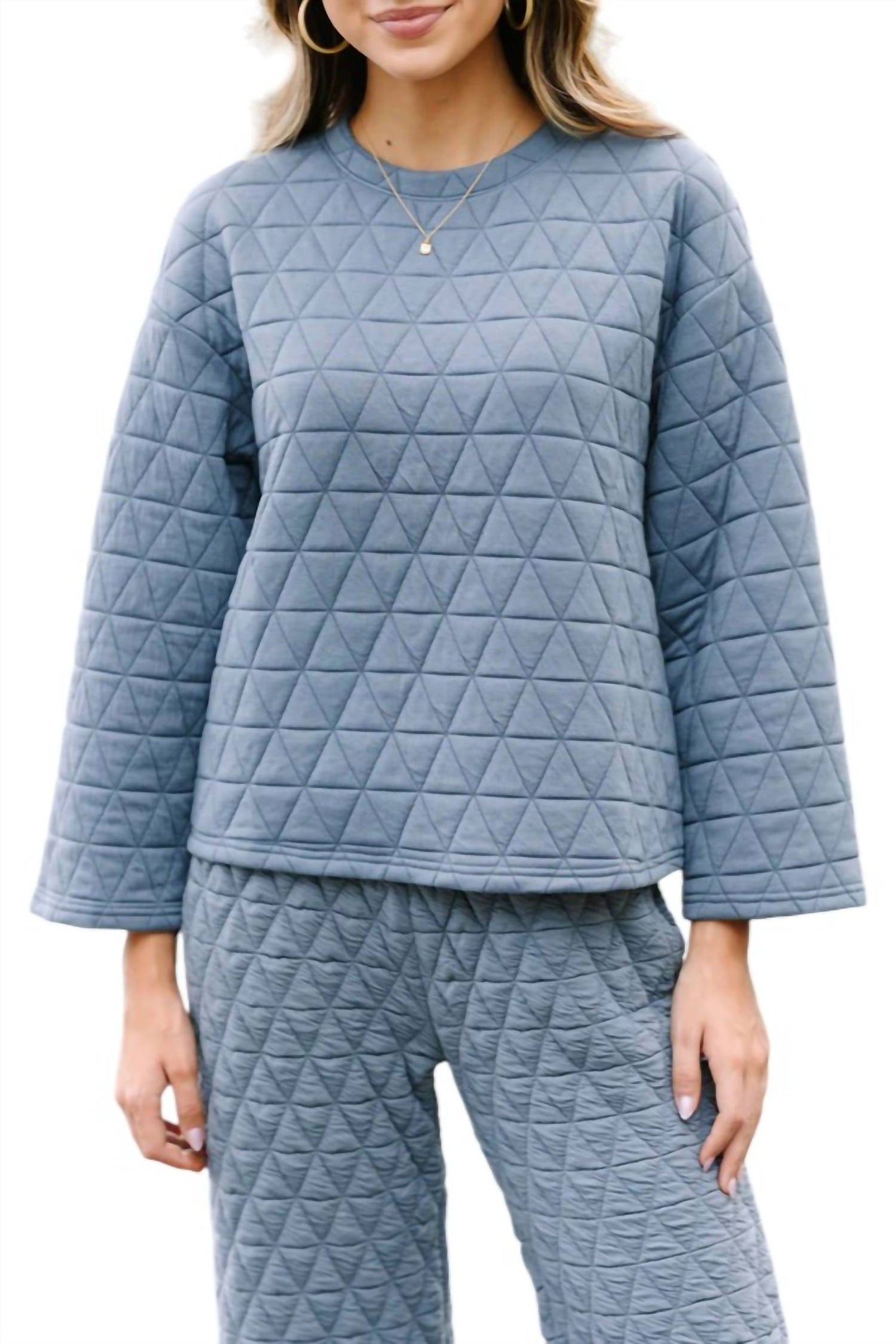 See And Be Seen - Vail Quilted Long Sleeve Top