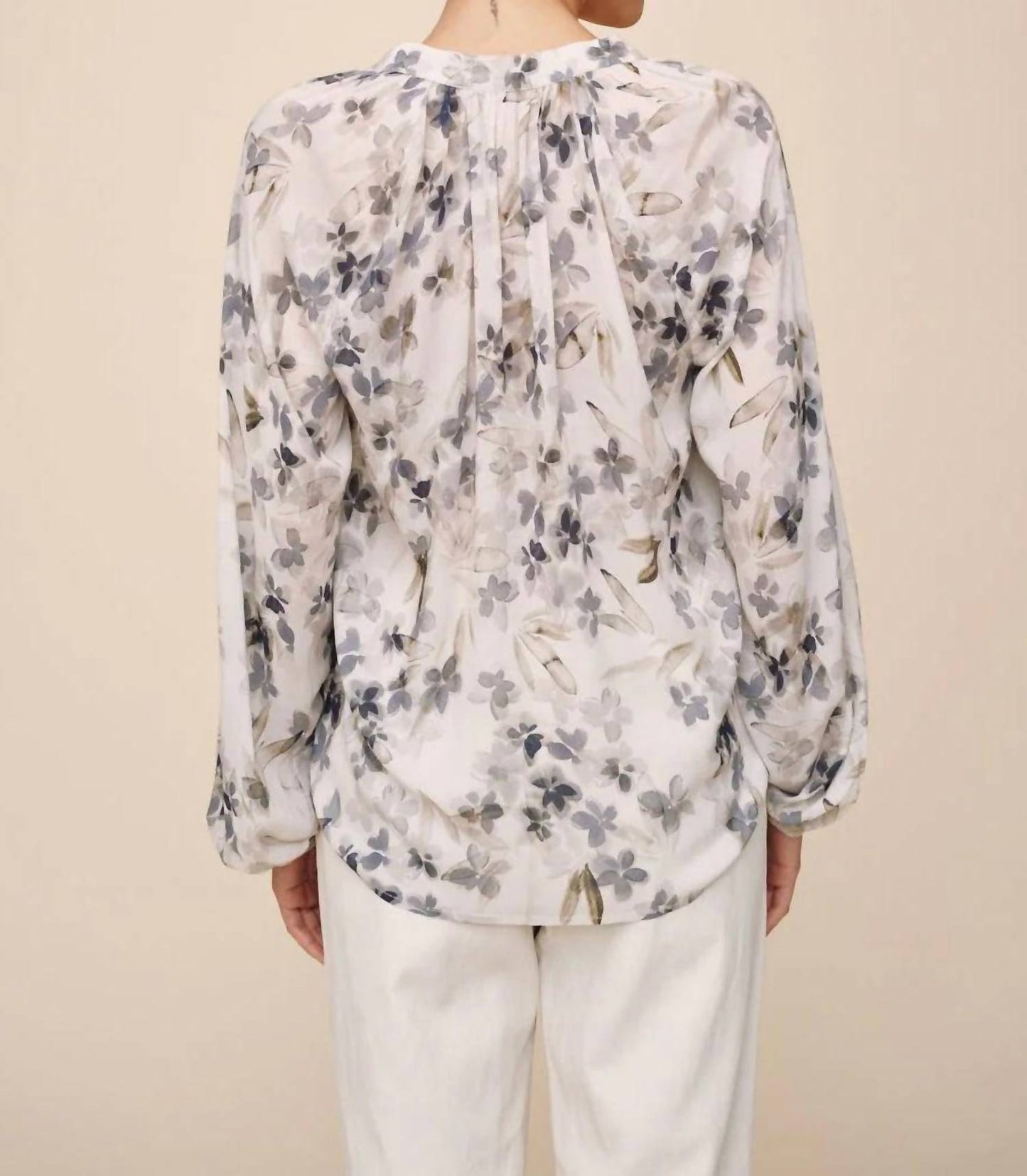 Bella Dahl - Long Sleeve Shirred Raglan Shirt