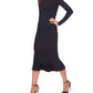 Susana Monaco - Crew Trumpet Midi Dress