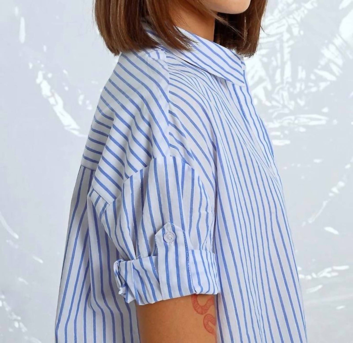 Molly Bracken - Striped Shirt Dress