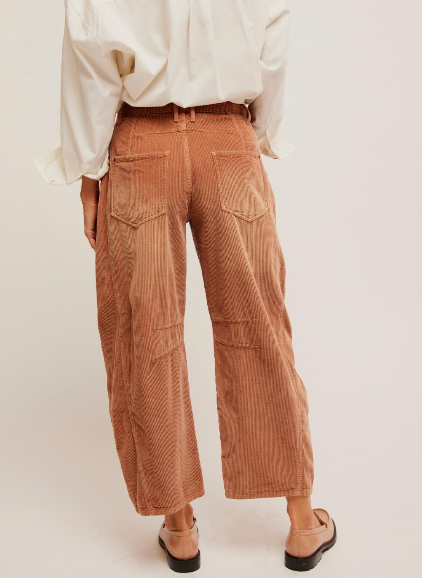 Free People - Good Luck Mid-Rise Barrel Pant