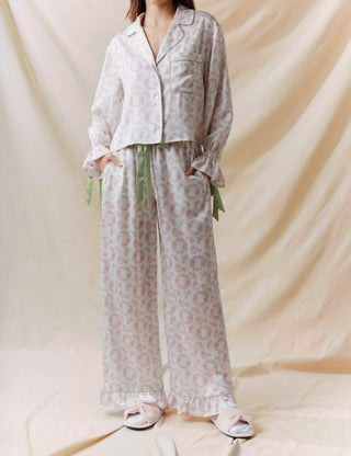 Peach Love - Blossom Bash Silky Pajama