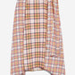 Topshop - Asymmetrical Plaid Midi Skirt
