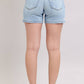 Judy Blue - Mid Rise Dad Shorts