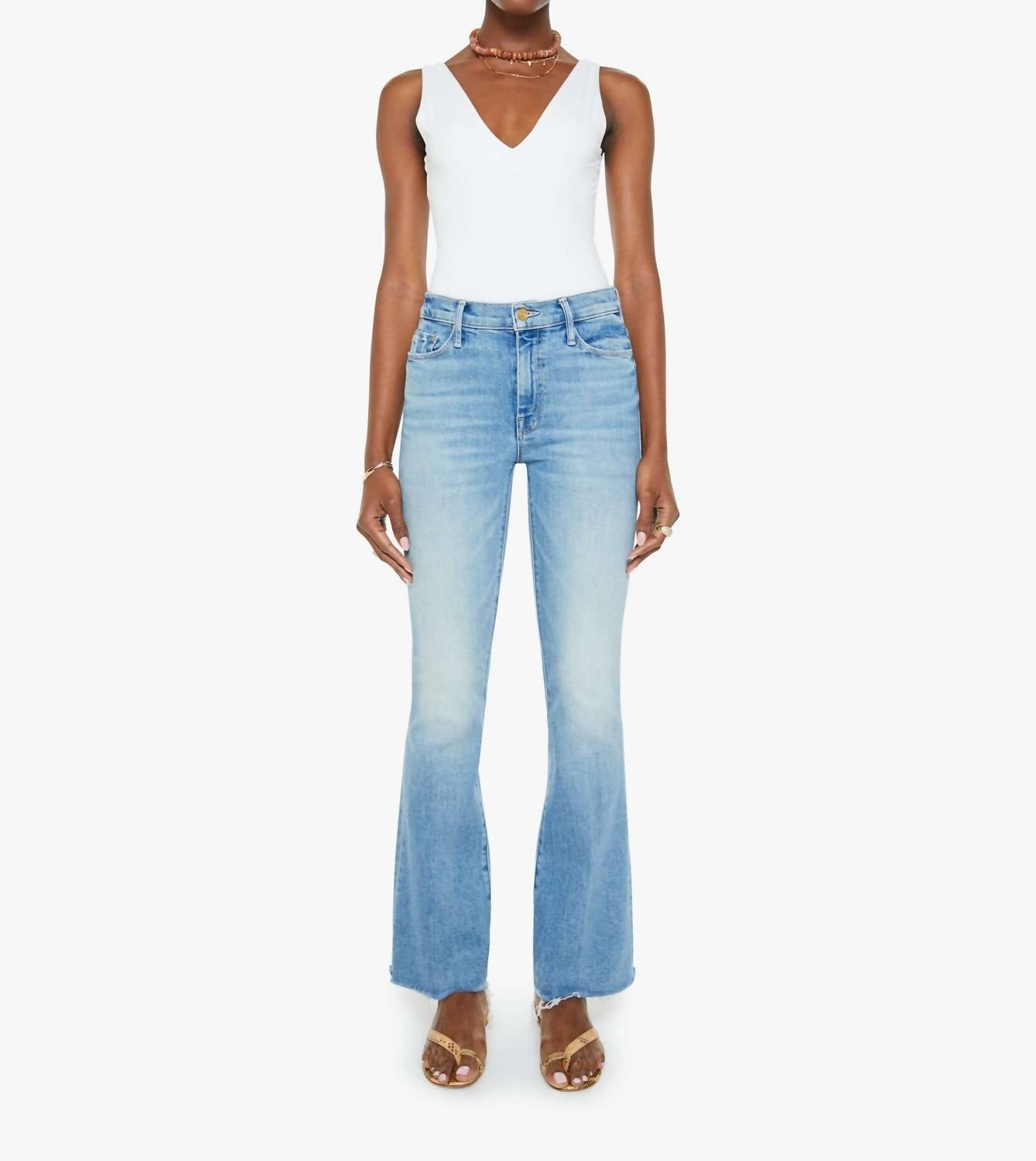 Mother - Weekender Mid-rise Flare Jean