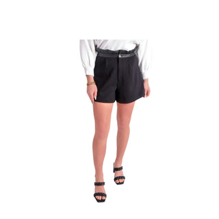 Emily McCarthy - Short de cintura alta com babados