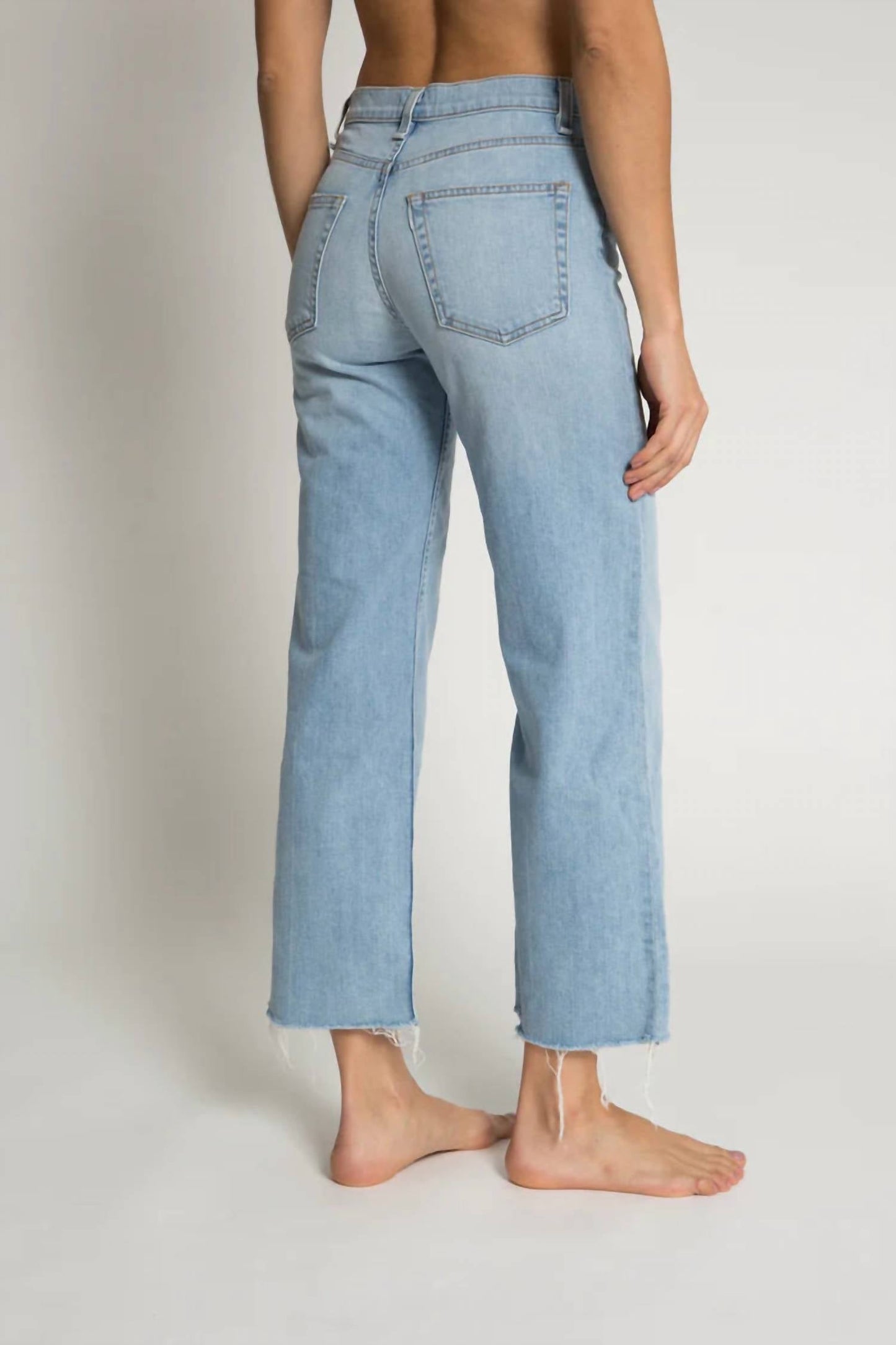 Askk Ny - Crop Wide Leg Jeans