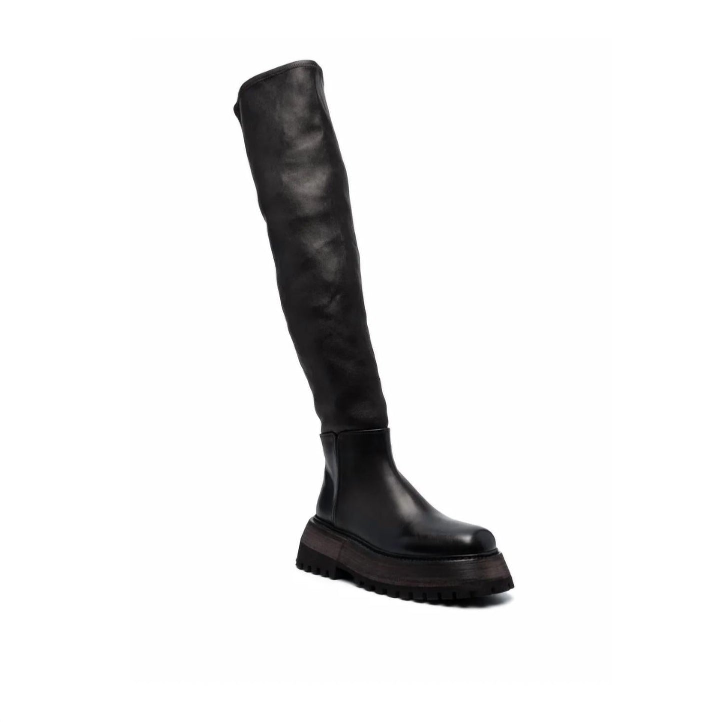 Marsell - Women's Over-the-knee Platform Leather Boots