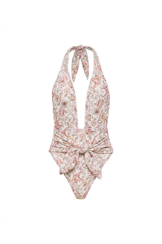 Montce - Tropez Tie-up One-piece Swimsuit