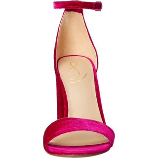 Sam Edelman - Salto bloco de veludo Yaro feminino