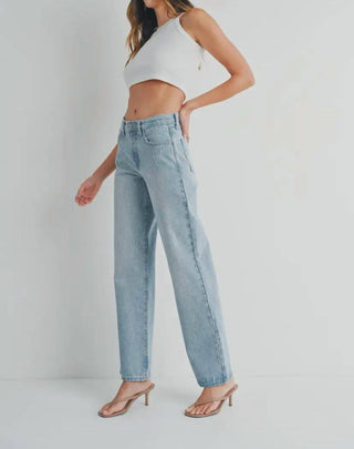 Just Black Denim - Calça Jeans Reta Relaxada