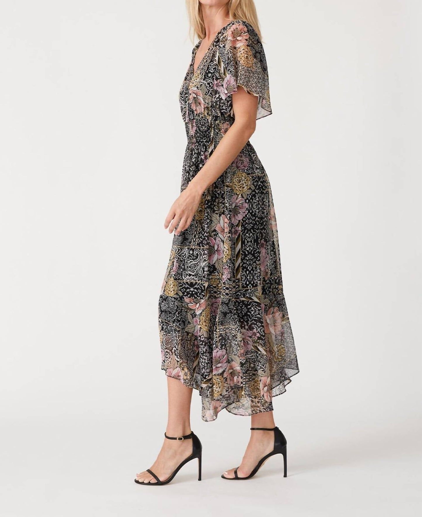 Lovestitch - Leilani Patchwork Print Dress