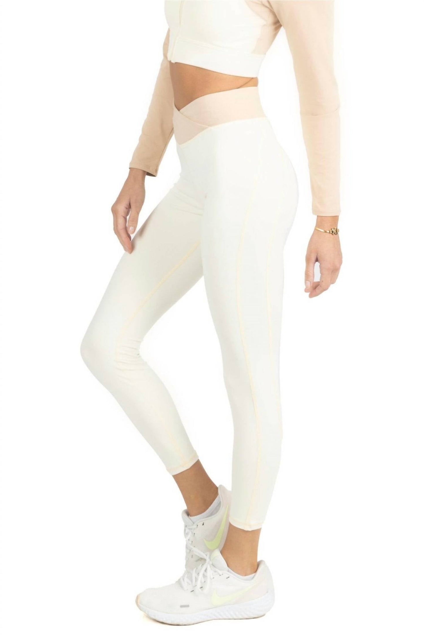Akalia - Alisha V Waistline Colorblock Legging