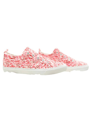 Calçados Corkys - Tênis de lona feminino Cross My Heart Slip-On