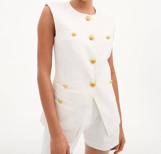 Veronica Beard - Tamara Linen Vest