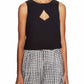Minkpink - RAY OF LIGHT SLEEVELESS LAYERED CREW NECK TOP