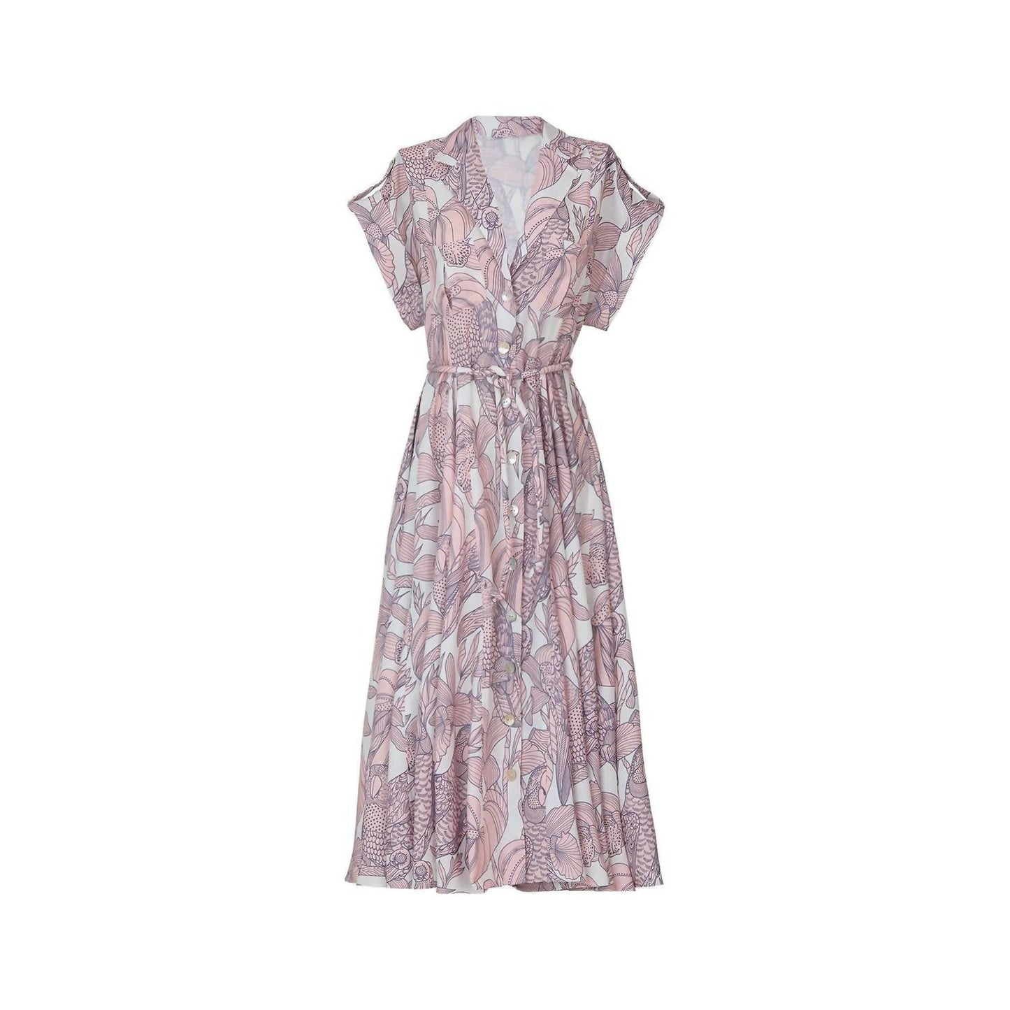 No Pise La Grama - Women's Guayaba Midi Dress