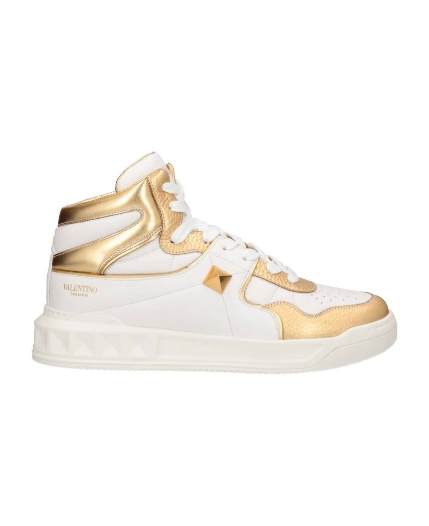 Valentino Garavani - Men's One Stud Leather Sneakers