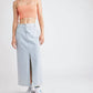 Self Contrast - Eliana Pencil Skirt Mini Stripes