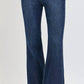 Risen - Flare Front Patch Pocket Jeans