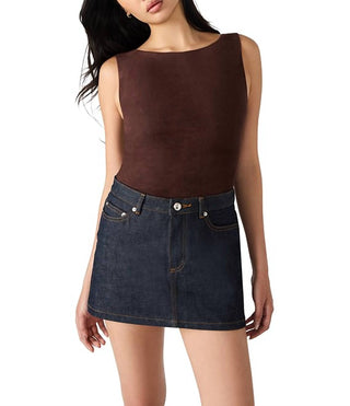 Steve Madden - Ornellia Boat Neck Bodysuit