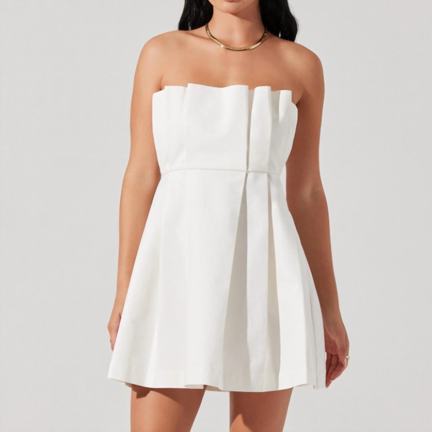 Astr - Clemira Strapless Mini Dress
