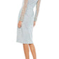 Mac Duggal - Long Sleeve Sequined Lace Dress
