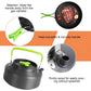 16pcs Camping Cookware Set with Kettle and Stove Pot