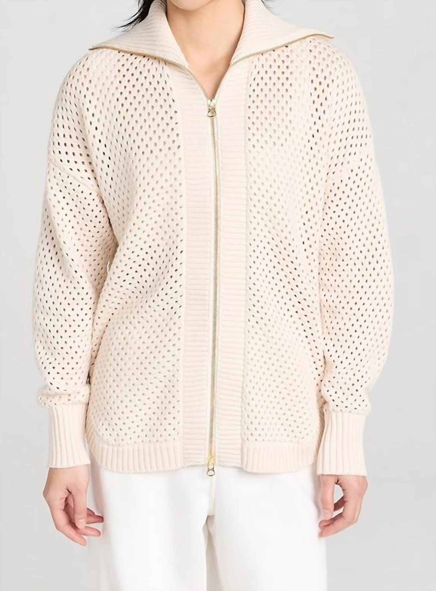 Varley - Finn Longline Knit Jacket