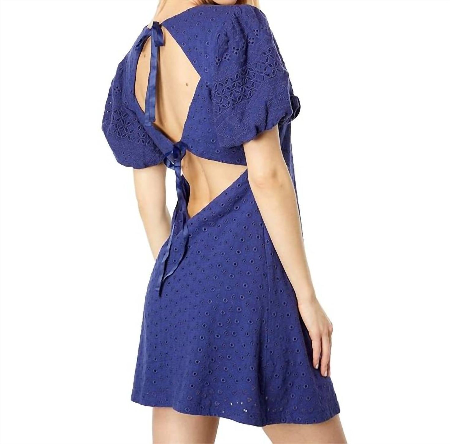 Free People - Apricot Rose Mini Dress