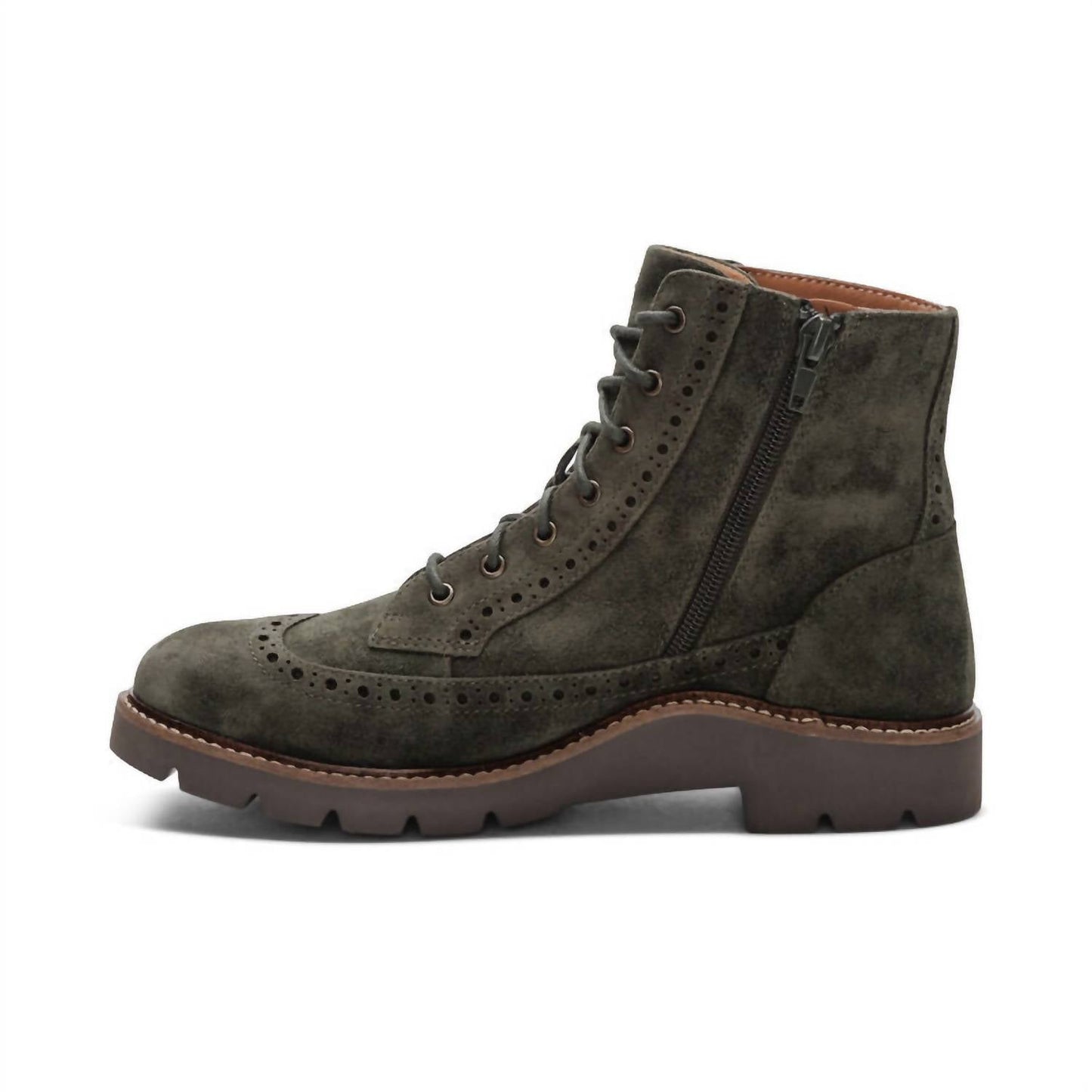 Aetrex - Women's Margot Brogue Lace-up Boots