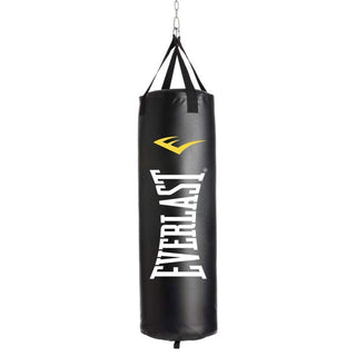 Saco de pancadas para kickboxing Everlast Nevatear Fitness Workout de 40 libras, preto