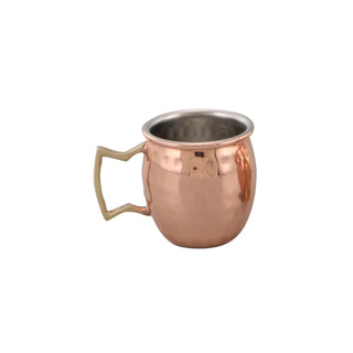 Caneca de cobre artesanal de 2 oz (conjunto de 4)