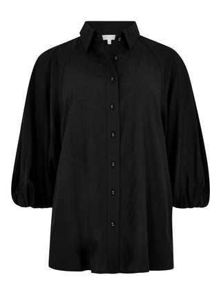 Apricot - SEAM DETAIL PUFF SLEEVE SHIRT