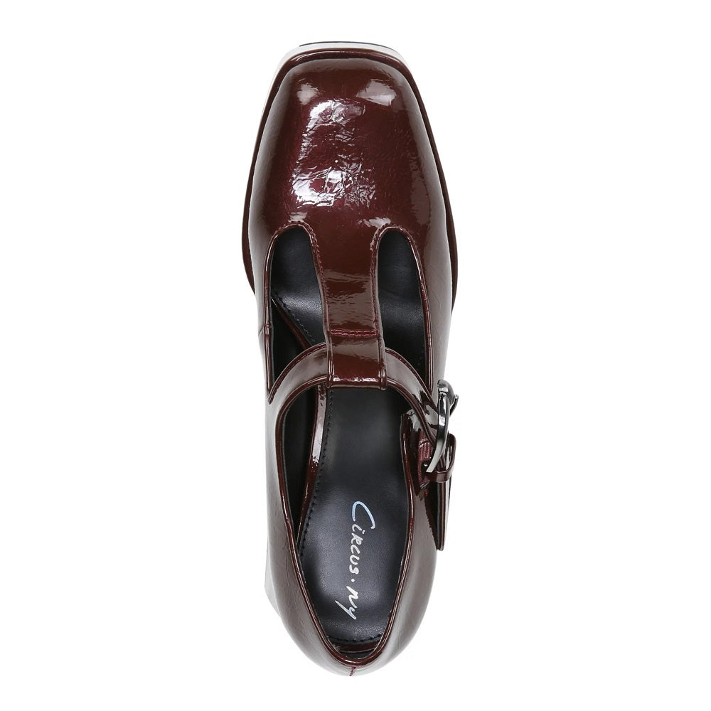 Sam Edelman Kay Mary Jane Pump Feminino Vermelho Tamanho 9 M