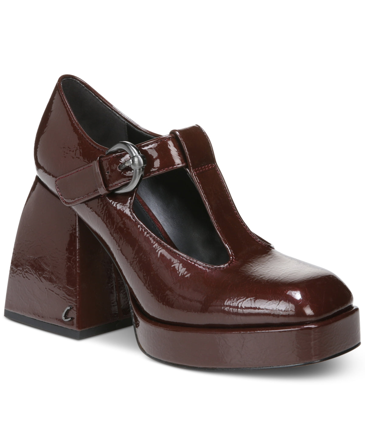 Sam Edelman Kay Mary Jane Pump Feminino Vermelho Tamanho 9 M