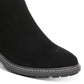 Botas femininas Pryce da Sam Edelman, pretas, tamanho 10,5 M