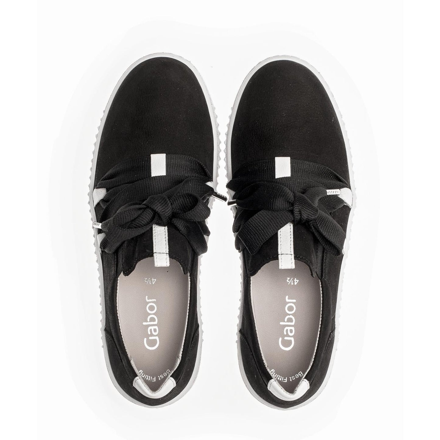 Gabor - Women's Soft Nubuk Ribbon Sneaker