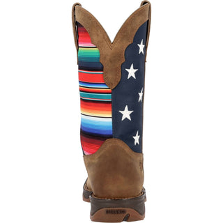 Botas Durango - Bota Western Feminina Lady Rebel Serape Flag