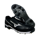Chuteira de beisebol Mizuno Swagger Mid com 9 pontas masculina, preta