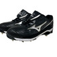 Chuteira de beisebol Mizuno Swagger Mid com 9 pontas masculina, preta