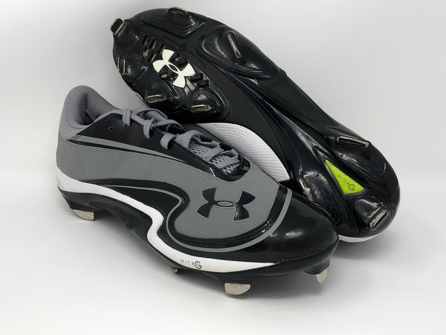 Tênis Under Armour Natural III Masculino Preto Tamanho 14 D EUA