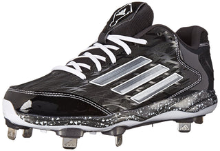 Chuteira de beisebol Adidas Poweralley 2 masculina, preta, tamanho 14 D(M) EUA