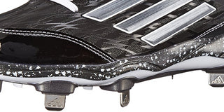 Chuteira de beisebol Adidas Poweralley 2 masculina, preta, tamanho 14 D(M) EUA