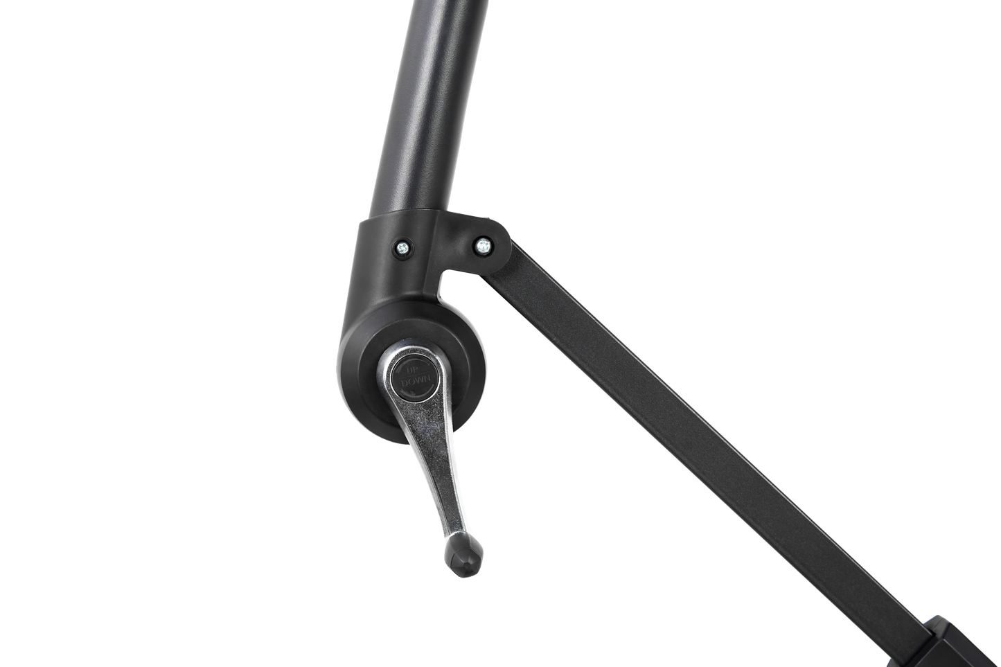 10ft Offset Hanging Market Patio Umbrella with Easy Tilt Adjustment