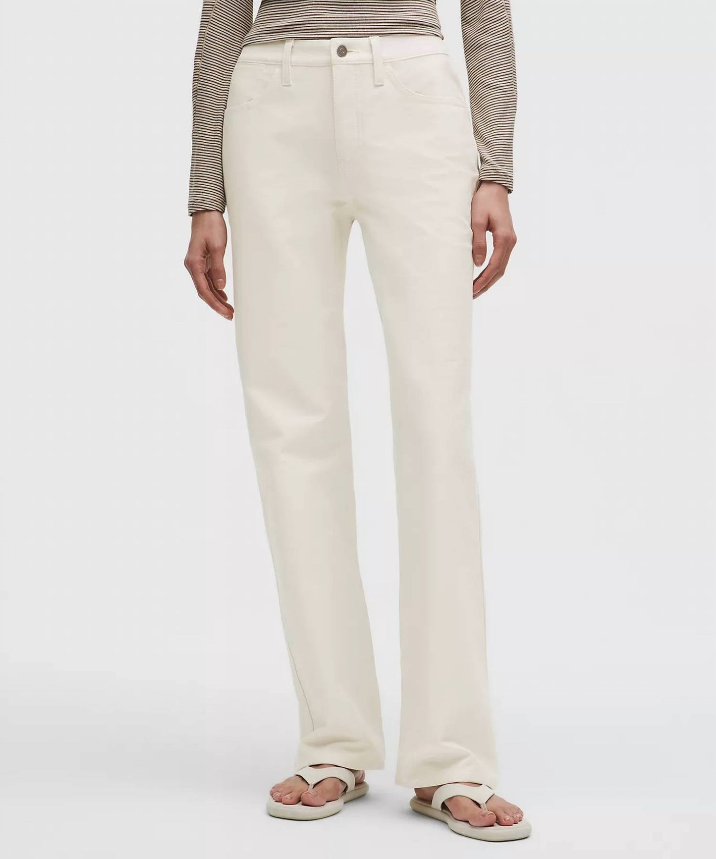 Lululemon - Easy Five Mid-Rise Relaxed Straight Pant