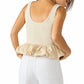 Steve Madden - Jess Ruffle Hem Rib Tank