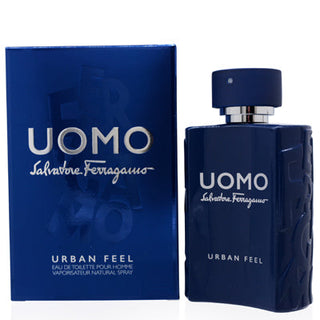 Salvatore Ferragamo Uomo Urban Feel Eau de Toilette Spray for Men 3.4 Oz