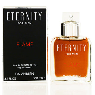 Calvin Klein Ck Eternity Flame Eau De Toilette Spray For Men 3.4 Oz